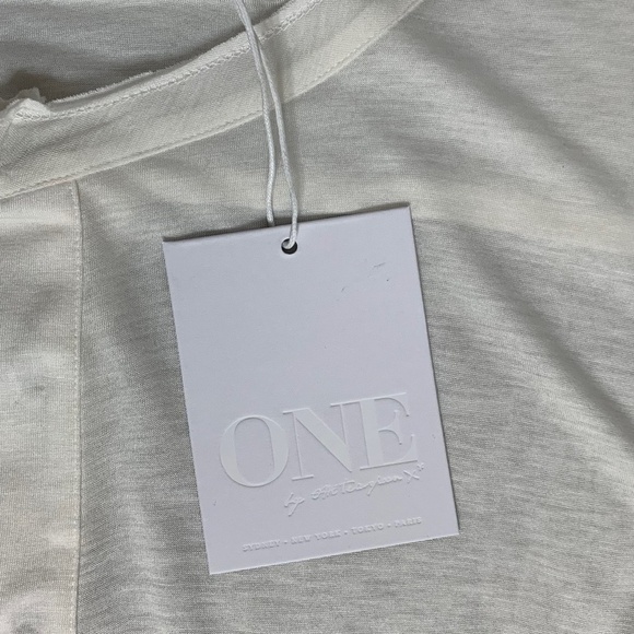 Revolve One Teaspoon Soho Fine Wool Grandpa Top Long Sleeves Ivory Size Small - Picture 13 of 16